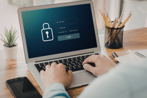 ecran gestionnaire de mot de passe